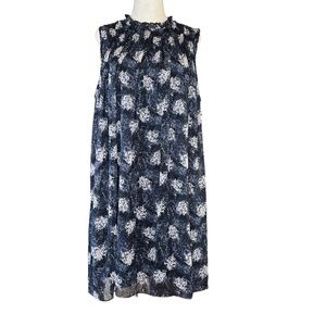 Joie Baltic Print Sleeveless Mini Dress Size XL NWT